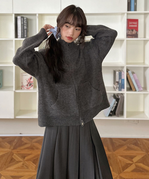 ★新品、2025年秋物★TODAYFUL グレージップニット　Fサイズ ☆新品、2025年秋物☆TODAYFUL グレージップニット Fサイズ - メルカリ