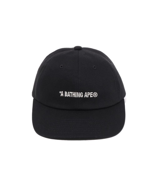 A BATHING APE(アベイシングエイプ)の「LOGO CAP(キャップ・メンズ・ブラック/ブラウン・FREE)」の3枚目の写真