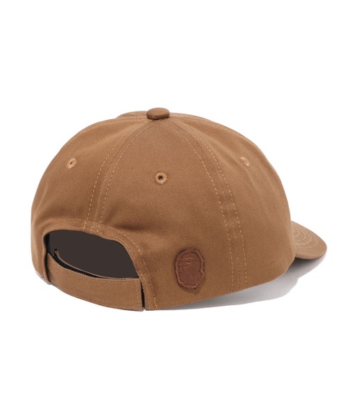 A BATHING APE(アベイシングエイプ)の「LOGO CAP(キャップ・メンズ・ブラック/ブラウン・FREE)」の7枚目の写真