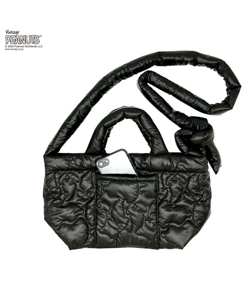 ROOTOTE（ルートート）の「ルートート / IP.デリ.キルト.ピーナッツ-0N（ショルダーバッグ・レディース・ベージュ/シルバー/ブラック系1/ブラック系3・FREE）」の8枚目の写真