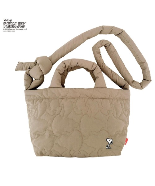 ROOTOTE（ルートート）の「ルートート / IP.デリ.キルト.ピーナッツ-0N（ショルダーバッグ・レディース・ベージュ/シルバー/ブラック系1/ブラック系3・FREE）」の6枚目の写真