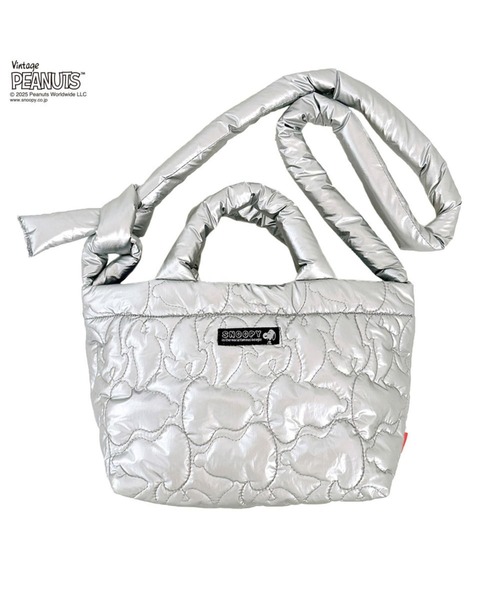 ROOTOTE（ルートート）の「ルートート / IP.デリ.キルト.ピーナッツ-0N（ショルダーバッグ・レディース・ベージュ/シルバー/ブラック系1/ブラック系3・FREE）」の5枚目の写真