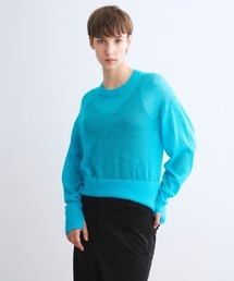 three dots（スリードッツ）の「スーパーキッドモヘアミックス トップス（ニット/セーター）」