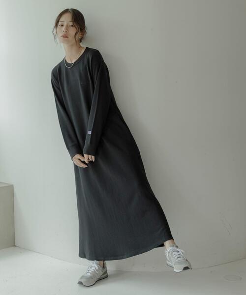 別注』Champion×Sonny Label 裏毛スウェットテントワンピース