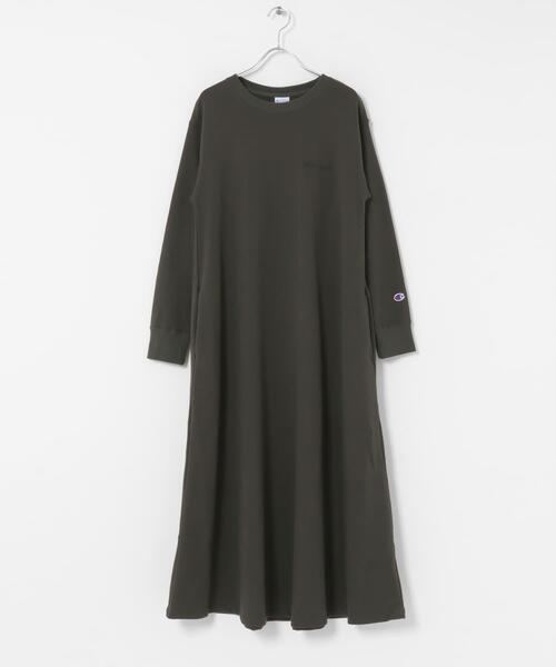 Champion（チャンピオン）の「『別注』Champion×Sonny Label　裏毛スウェットテントワンピース（ワンピース・レディース・ブラック/グレー/スミクロ・SMALL/FREE）」の11枚目の写真