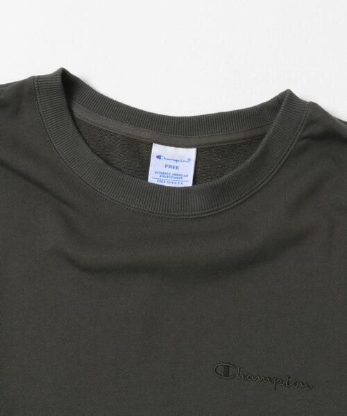 Champion（チャンピオン）の「『別注』Champion×Sonny Label　裏毛スウェットテントワンピース（ワンピース・レディース・ブラック/グレー/スミクロ・SMALL/FREE）」の13枚目の写真