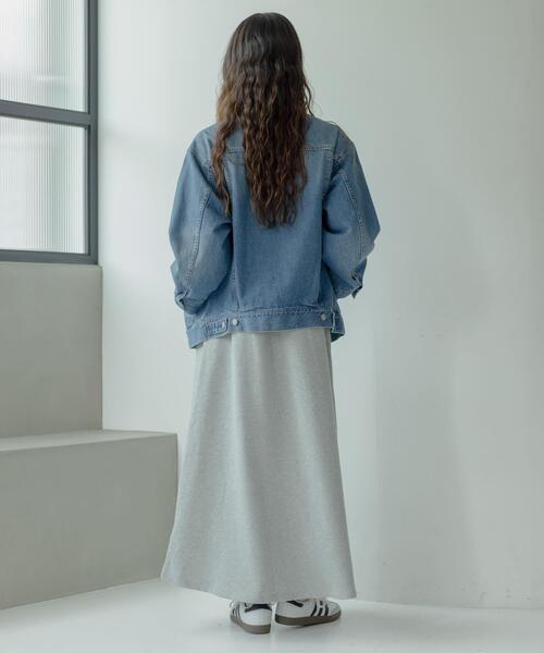 Champion（チャンピオン）の「『別注』Champion×Sonny Label　裏毛スウェットテントワンピース（ワンピース・レディース・ブラック/グレー/スミクロ・SMALL/FREE）」の22枚目の写真