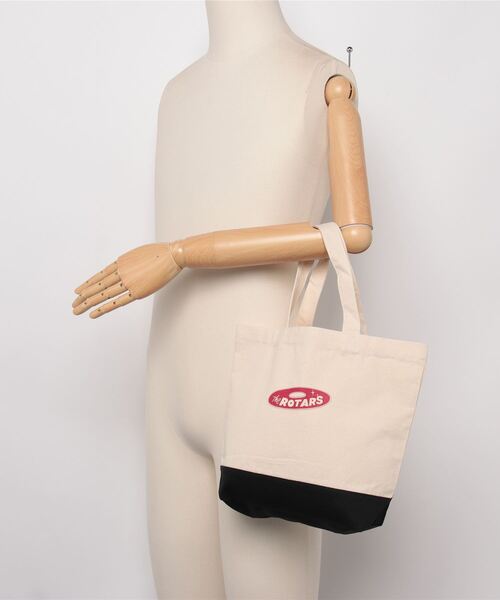ROTAR(ローター)の「Record mini Tote BAG / トート バッグ ミニ(トートバッグ・メンズ・ブルー系その他/マスタード/ブラック/ベージュ系その他・FREE)」の20枚目の写真