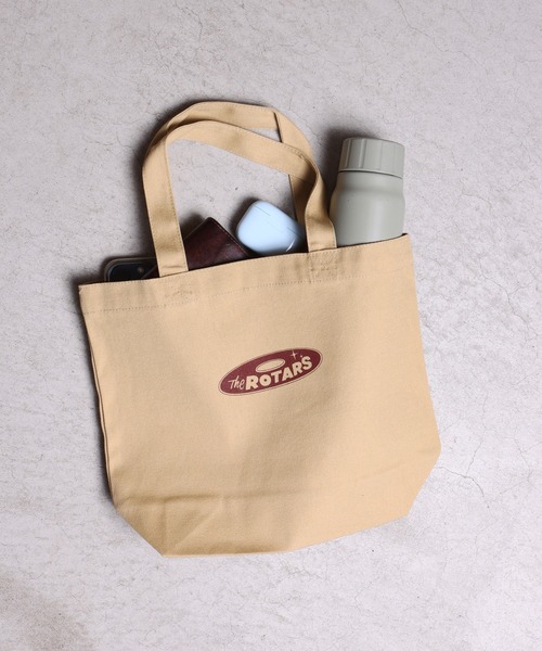ROTAR(ローター)の「Record mini Tote BAG / トート バッグ ミニ(トートバッグ・メンズ・ブルー系その他/マスタード/ブラック/ベージュ系その他・FREE)」の4枚目の写真