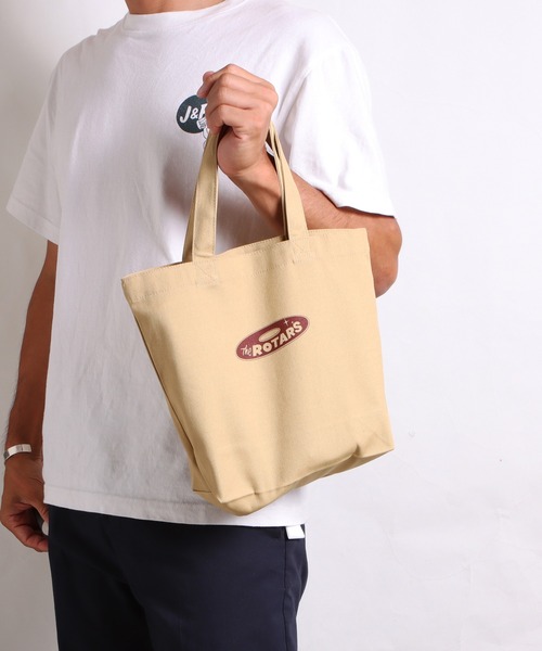 ROTAR(ローター)の「Record mini Tote BAG / トート バッグ ミニ(トートバッグ・メンズ・ブルー系その他/マスタード/ブラック/ベージュ系その他・FREE)」の8枚目の写真