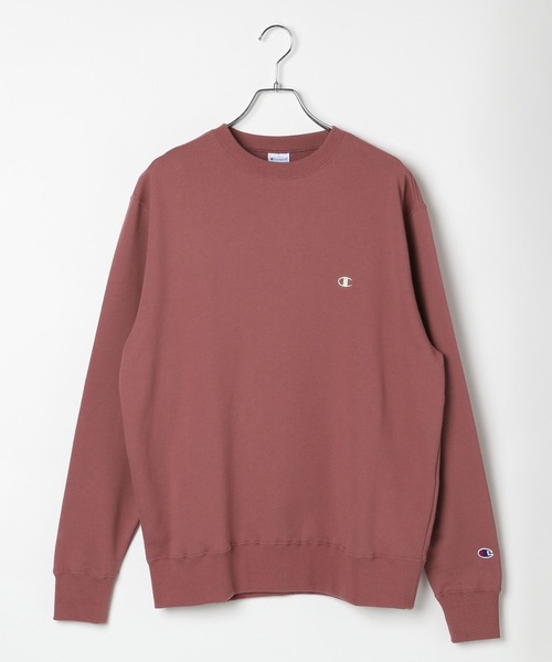 Champion(チャンピオン)の「【Champion(チャンピオン)】別注刺繍ロングスリーブスウェット(裏毛)(スウェット・レディース・オートミール/ネイビー/ライトグレー/レンガ・FREE)」の6枚目の写真