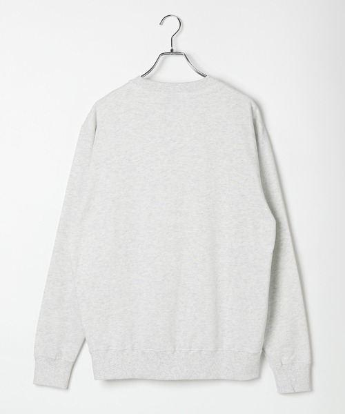 Champion(チャンピオン)の「【Champion(チャンピオン)】別注刺繍ロングスリーブスウェット(裏毛)(スウェット・レディース・オートミール/ネイビー/ライトグレー/レンガ・FREE)」の7枚目の写真