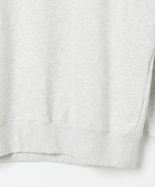 Champion(チャンピオン)の「【Champion(チャンピオン)】別注刺繍ロングスリーブスウェット(裏毛)(スウェット・レディース・オートミール/ネイビー/ライトグレー/レンガ・FREE)」の10枚目の写真