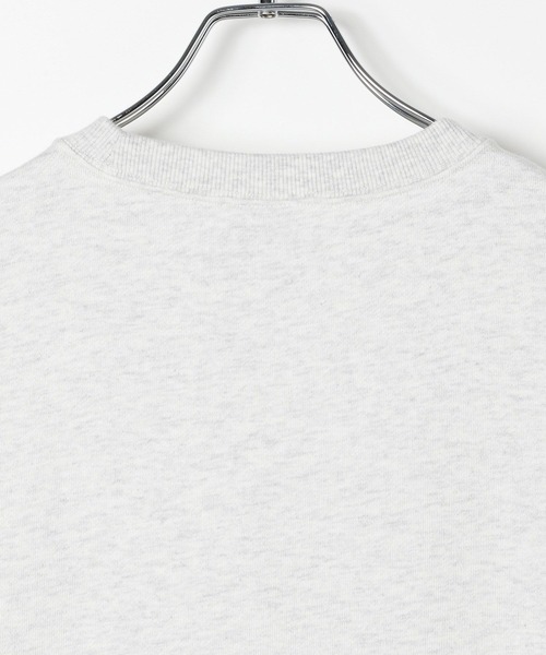 Champion(チャンピオン)の「【Champion(チャンピオン)】別注刺繍ロングスリーブスウェット(裏毛)(スウェット・レディース・オートミール/ネイビー/ライトグレー/レンガ・FREE)」の12枚目の写真