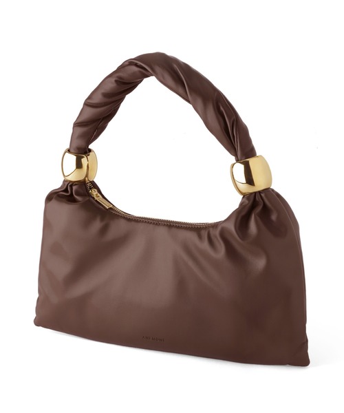 ANEMONE（アネモネ）の「メタルポイントバッグ（ハンドバッグ・レディース・ブラック/チョコ/ベージュ・FREE）」の4枚目の写真