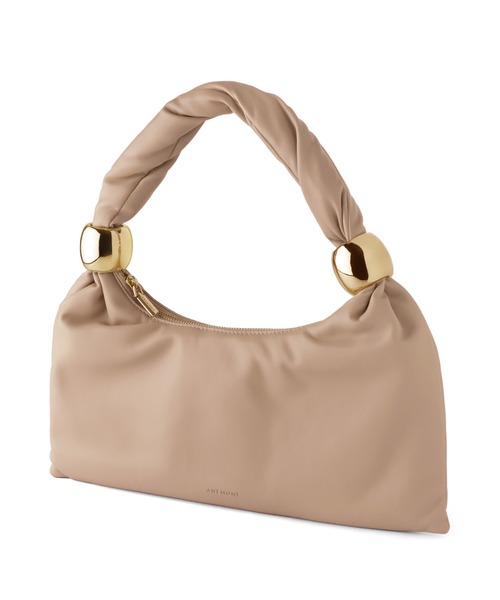 ANEMONE（アネモネ）の「メタルポイントバッグ（ハンドバッグ・レディース・ブラック/チョコ/ベージュ・FREE）」の5枚目の写真