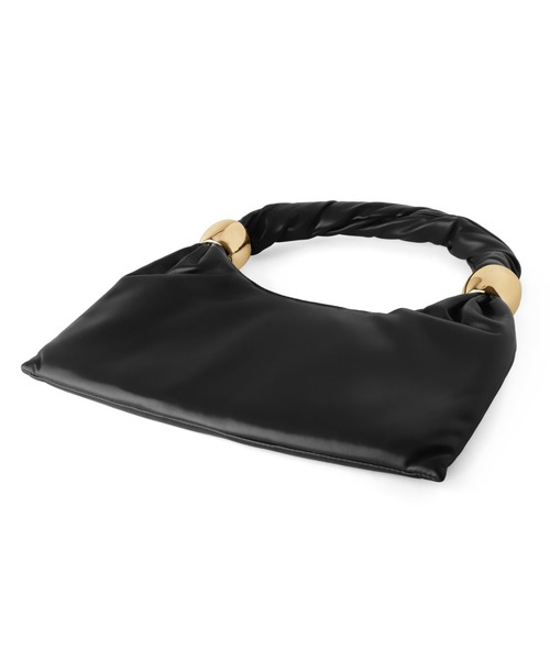 ANEMONE（アネモネ）の「メタルポイントバッグ（ハンドバッグ・レディース・ブラック/チョコ/ベージュ・FREE）」の8枚目の写真