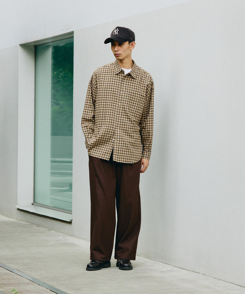 JOURNAL STANDARD（ジャーナルスタンダード）の「TR ウォーム オーバー パンツ（その他パンツ・メンズ・ライトグレー/ブラウン/ブラック/チャコールグレー・SMALL/LARGE/MEDIUM）」の8枚目の写真