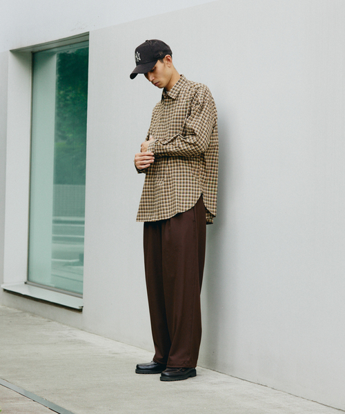 JOURNAL STANDARD（ジャーナルスタンダード）の「TR ウォーム オーバー パンツ（その他パンツ・メンズ・ライトグレー/ブラウン/ブラック/チャコールグレー・SMALL/LARGE/MEDIUM）」の9枚目の写真