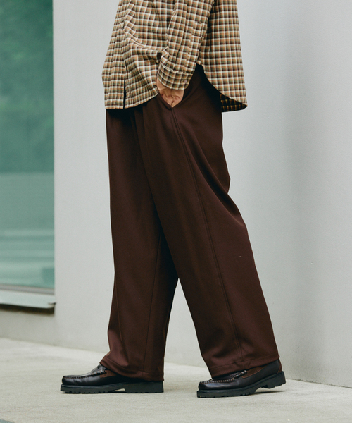 JOURNAL STANDARD（ジャーナルスタンダード）の「TR ウォーム オーバー パンツ（その他パンツ・メンズ・ライトグレー/ブラウン/ブラック/チャコールグレー・SMALL/LARGE/MEDIUM）」の11枚目の写真