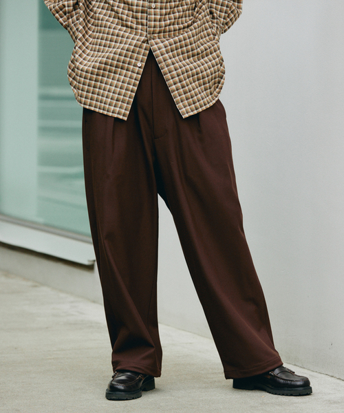 JOURNAL STANDARD（ジャーナルスタンダード）の「TR ウォーム オーバー パンツ（その他パンツ・メンズ・ライトグレー/ブラウン/ブラック/チャコールグレー・SMALL/LARGE/MEDIUM）」の13枚目の写真