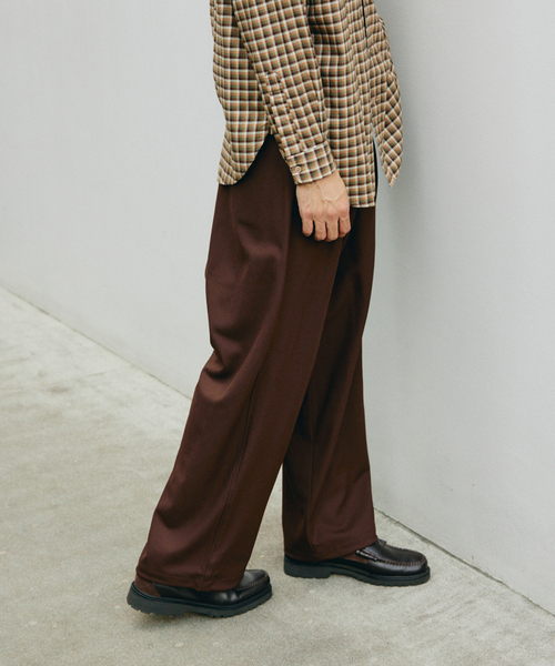 JOURNAL STANDARD（ジャーナルスタンダード）の「TR ウォーム オーバー パンツ（その他パンツ・メンズ・ライトグレー/ブラウン/ブラック/チャコールグレー・SMALL/LARGE/MEDIUM）」の14枚目の写真