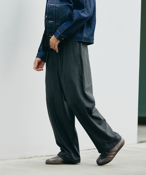 JOURNAL STANDARD（ジャーナルスタンダード）の「TR ウォーム オーバー パンツ（その他パンツ・メンズ・ライトグレー/ブラウン/ブラック/チャコールグレー・SMALL/LARGE/MEDIUM）」の20枚目の写真
