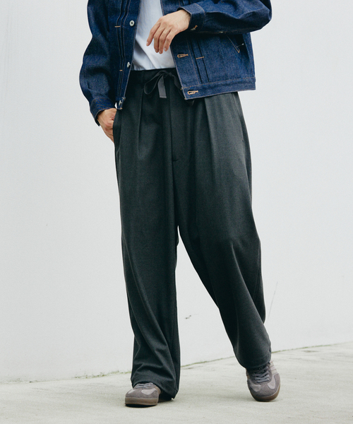 JOURNAL STANDARD（ジャーナルスタンダード）の「TR ウォーム オーバー パンツ（その他パンツ・メンズ・ライトグレー/ブラウン/ブラック/チャコールグレー・SMALL/LARGE/MEDIUM）」の22枚目の写真