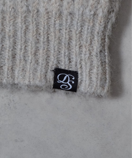 DOUBLE STEAL（ダブルスティール）の「ラグランシャギーニット（ニット/セーター・メンズ・グレー/ブラック/ベージュ・SMALL/MEDIUM/LARGE）」の10枚目の写真