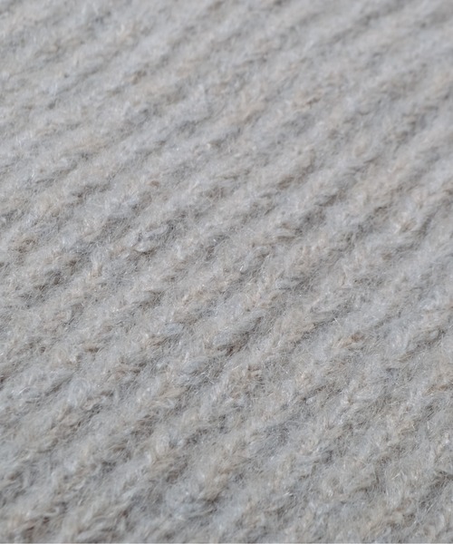 DOUBLE STEAL（ダブルスティール）の「ラグランシャギーニット（ニット/セーター・メンズ・グレー/ブラック/ベージュ・SMALL/MEDIUM/LARGE）」の8枚目の写真