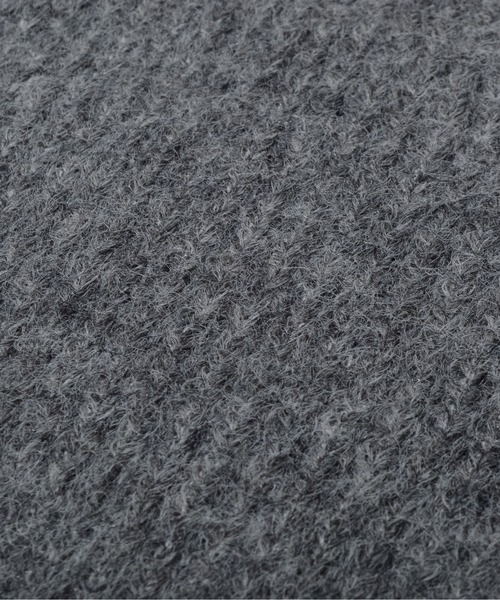 DOUBLE STEAL（ダブルスティール）の「ラグランシャギーニット（ニット/セーター・メンズ・グレー/ブラック/ベージュ・SMALL/MEDIUM/LARGE）」の5枚目の写真