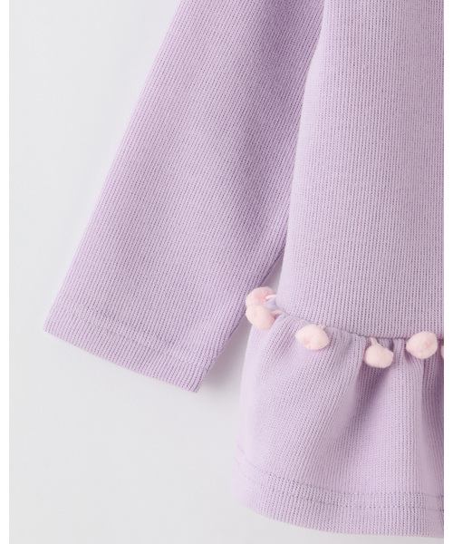 baby cheer（ベイビーチアー）の「【マイメロディ/クロミ】ポシェットチュニック（チュニック・キッズ・ピンク/ラベンダー・120cm/110cm/100cm/80ｃｍ/90cm）」の10枚目の写真