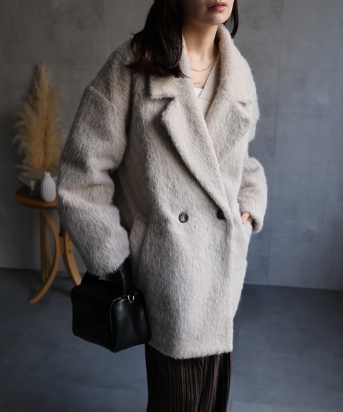 model：156cm 着用サイズ：FREE