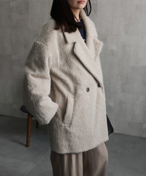 model：156cm 着用サイズ：FREE