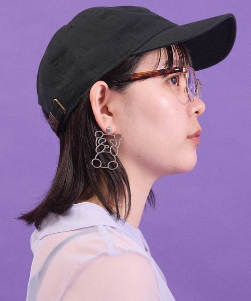 I am I in fact...（アイアムアイインファクト）の「SUPER IDOL PIERCE（ピアス（両耳用）・レディース・シルバー/ゴールド・FREE）」の6枚目の写真