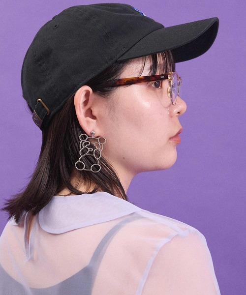 I am I in fact...（アイアムアイインファクト）の「SUPER IDOL PIERCE（ピアス（両耳用）・レディース・シルバー/ゴールド・FREE）」の4枚目の写真