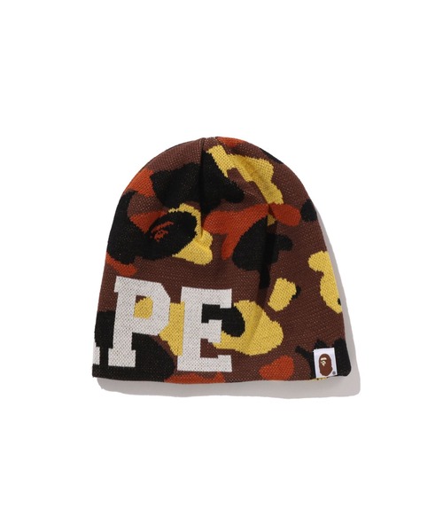 1ST CAMO KNIT CAP（ニットキャップ/ビーニー）｜A BATHING APE（ア