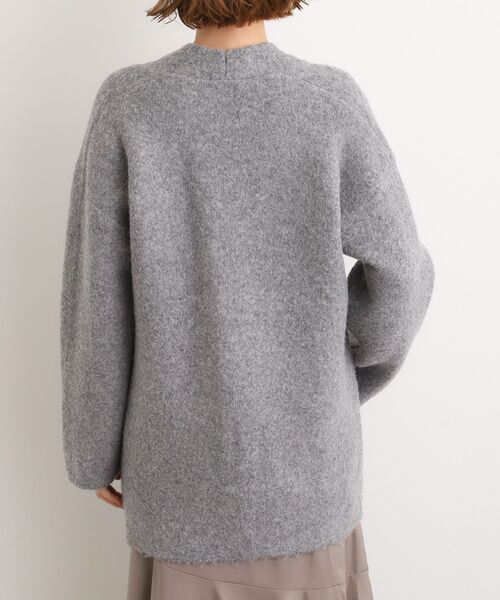 grove（グローブ）の「軽やかに着流す　ブークレニットコーディガン（カーディガン/ボレロ・レディース・ブラウン系その他/オフホワイト/グレー・02/03/01/04/05）」の20枚目の写真