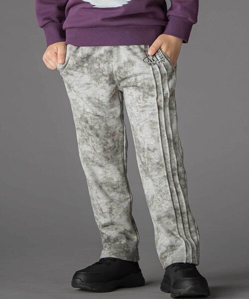 セール】【店舗限定】タイダイ柄裏毛ロングパンツ(95~150cm)（その他