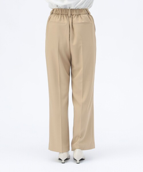 BEAMS HEART（ビームスハート）の「【セレモニー】Dカン チャーム ワイドパンツ（スラックス・レディース・ベージュ/ブラック・SMALL/MEDIUM）」の14枚目の写真