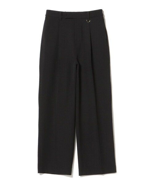 BEAMS HEART（ビームスハート）の「【セレモニー】Dカン チャーム ワイドパンツ（スラックス・レディース・ベージュ/ブラック・SMALL/MEDIUM）」の17枚目の写真