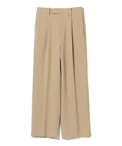 BEAMS HEART（ビームスハート）の「【セレモニー】Dカン チャーム ワイドパンツ（スラックス・レディース・ベージュ/ブラック・SMALL/MEDIUM）」の21枚目の写真