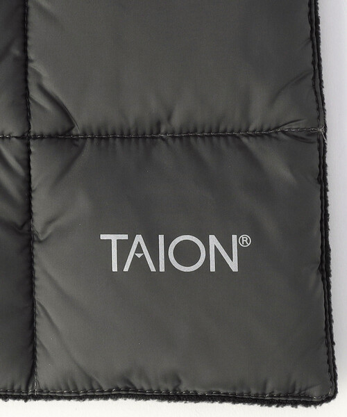 FREAK'S STORE(フリークスストア)の「限定展開 TAION/タイオン ベーシック ダウンマフラー / TAION-201A(マフラー・メンズ・チャコールグレー/ブラック/オリーブ・フリ-)」の7枚目の写真