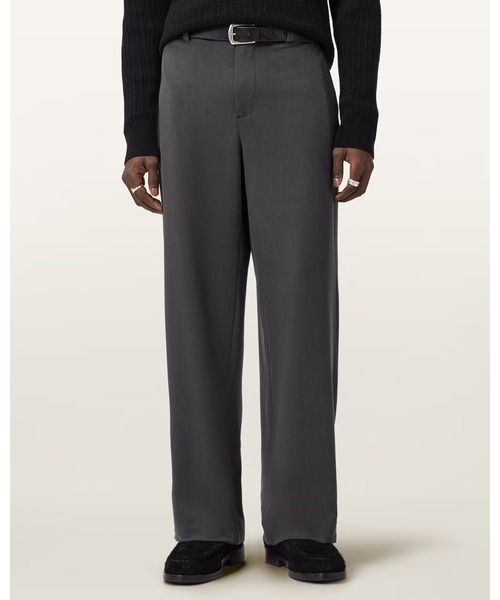 ALLSAINTS(オールセインツ)の「HALLA WIDE LEG TROUSERS | HALLA ワイド レッグ トラウザー(その他パンツ・メンズ・チャコールグレー・30/31/32/28)」の3枚目の写真