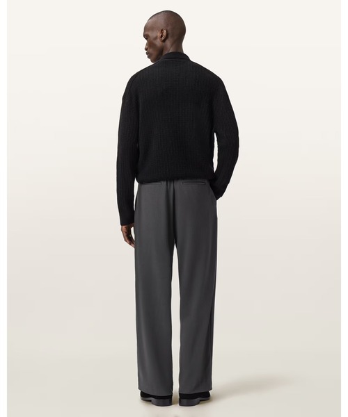ALLSAINTS(オールセインツ)の「HALLA WIDE LEG TROUSERS | HALLA ワイド レッグ トラウザー(その他パンツ・メンズ・チャコールグレー・30/31/32/28)」の7枚目の写真
