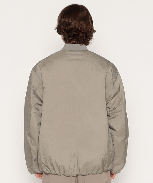 DANTON(ダントン)の「MEN'S INSULATION BOMBER JACKET(ブルゾン・メンズ・ネイビー/ブラウン/グレイッシュベージュ/ブラック・XL/S/M/L)」の18枚目の写真