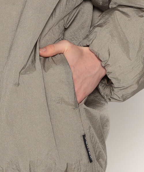 DANTON(ダントン)の「MEN'S INSULATION BOMBER JACKET(ブルゾン・メンズ・ネイビー/ブラウン/グレイッシュベージュ/ブラック・XL/S/M/L)」の5枚目の写真