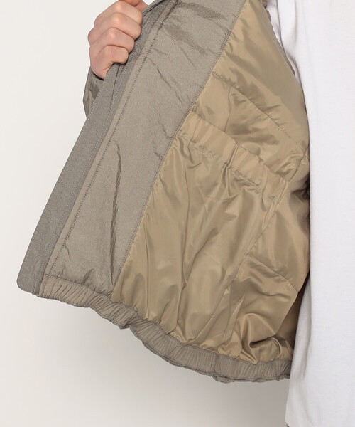 DANTON(ダントン)の「MEN'S INSULATION BOMBER JACKET(ブルゾン・メンズ・ネイビー/ブラウン/グレイッシュベージュ/ブラック・XL/S/M/L)」の7枚目の写真