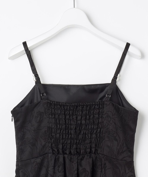 Feroux（フェルゥ）の「ジャガードキャミ ワンピース（ドレス・レディース・アイボリー系/ブラック系・SMALL/MEDIUM）」の18枚目の写真