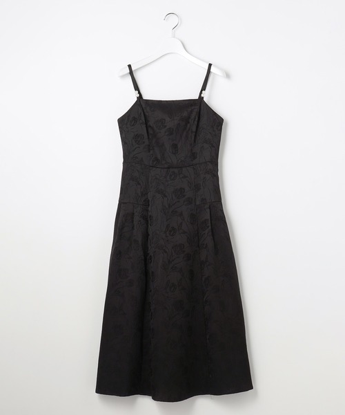 Feroux（フェルゥ）の「ジャガードキャミ ワンピース（ドレス・レディース・アイボリー系/ブラック系・SMALL/MEDIUM）」の21枚目の写真